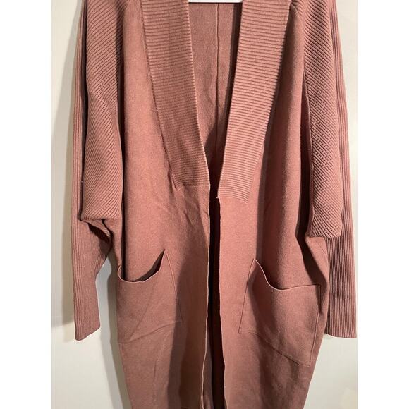 Mystree Structured Open Front Longlined‎ Cardigan - Picture 3 of 11